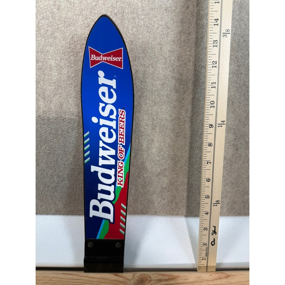 Budweiser Beer Tap Handle Vintage Barware Man Cave Decor